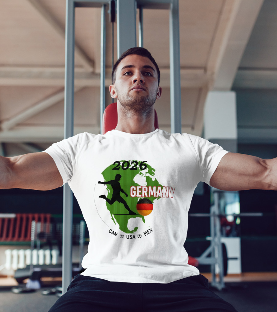 2026 Germany Football CAN USA MEX Soccer World Cup T-Shirt