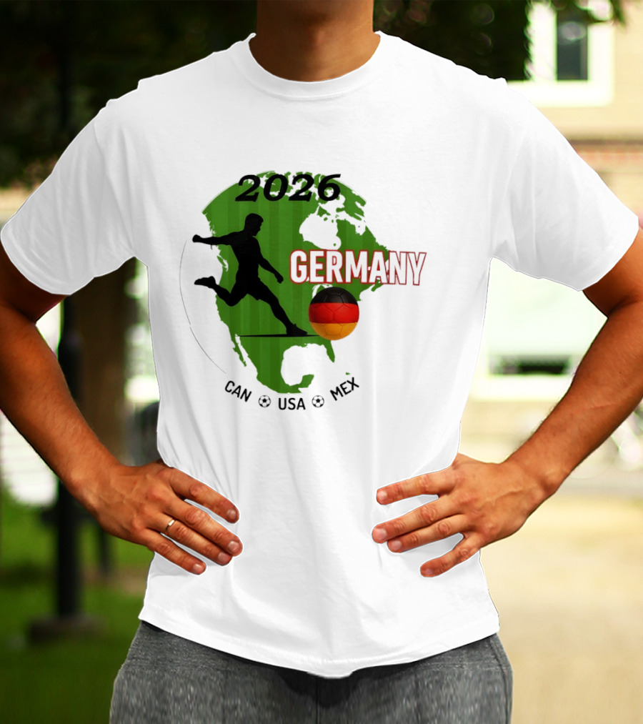 2026 Germany Football CAN USA MEX Soccer World Cup T-Shirt