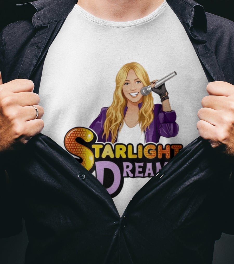 Starlight Dreams Hannah Montana Mic Performance T-Shirt