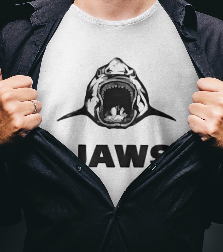 Jaws Iconic Shark Open Mouth T-Shirt