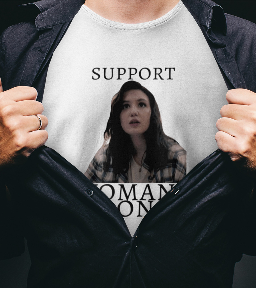 Sophie Nelisse Support Woman's Wrongs Empowerment T-Shirt