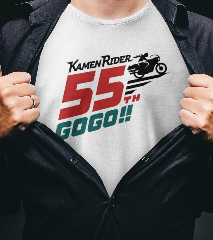 Kamen Rider 55th Anniversary Gogo Biker Celebration T-Shirt