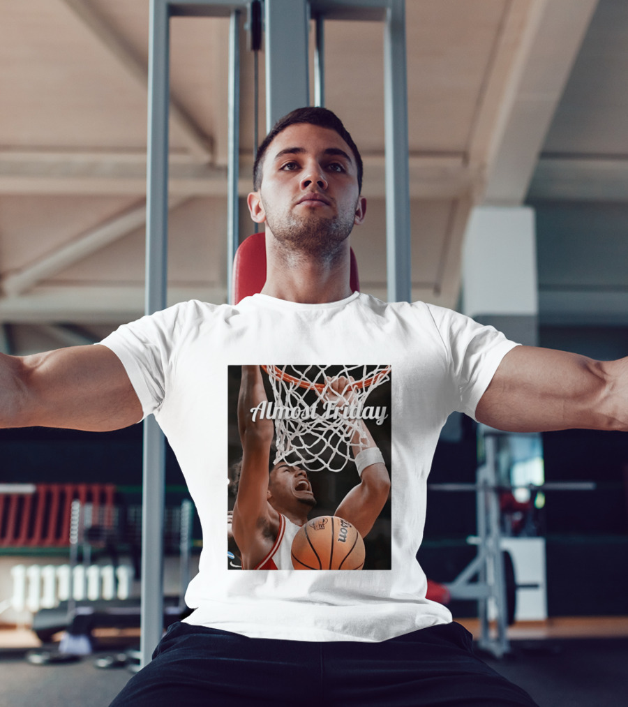 Koa Peat Arizona Wildcats Basketball Almost Friday Dunk T-Shirt