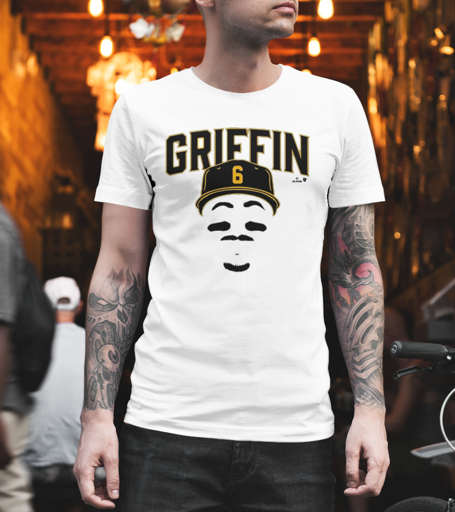 Griffin 6 Baseball Cap Blank Face T-Shirt