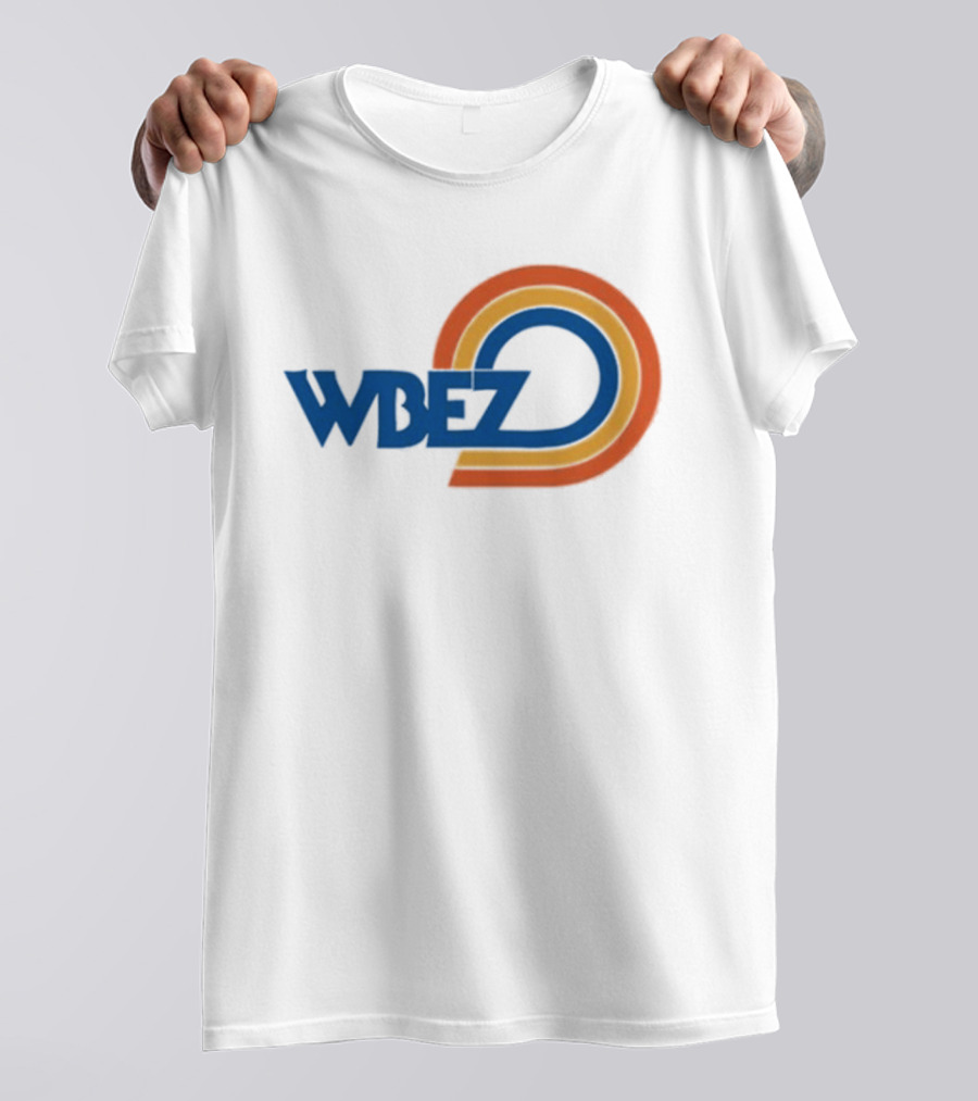 WBEZ Retro Bold Multicolor Circular T-Shirt