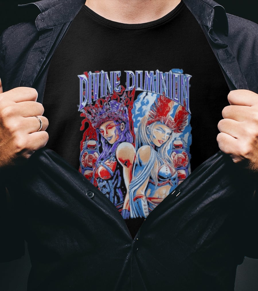 Divine Dominion AEW Megan Bayne Lena Kross Wrestling Champions T-Shirt
