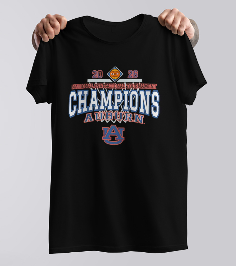 Auburn Tigers NIT Champions 2026 National Invitation Tournament T-Shirt