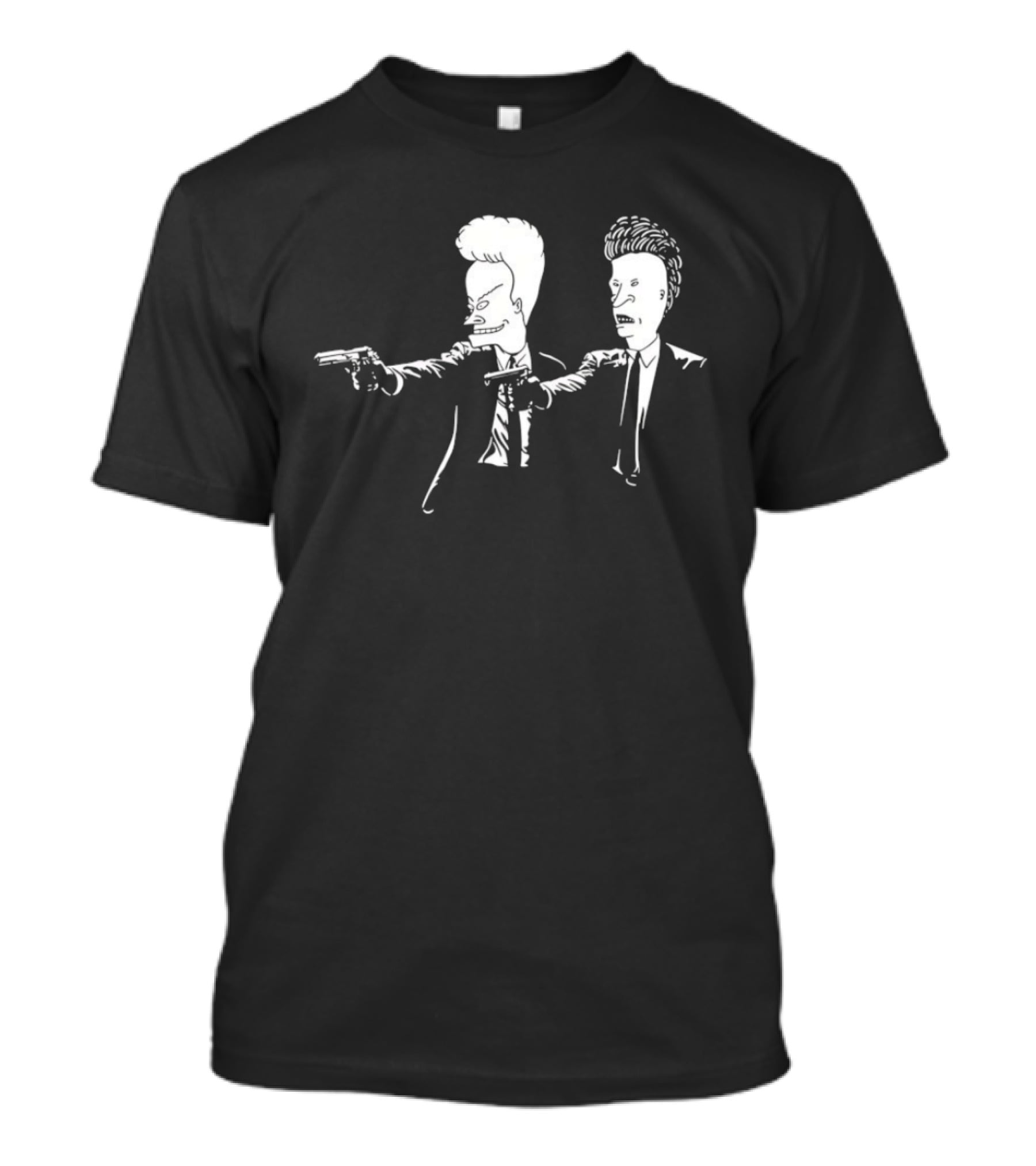 Pulp Fiction Slackers Suit Up Iconic Duo Pose T-Shirt