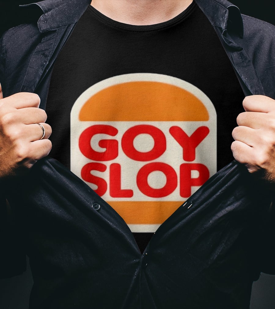 Goy Slop Burger T-Shirt