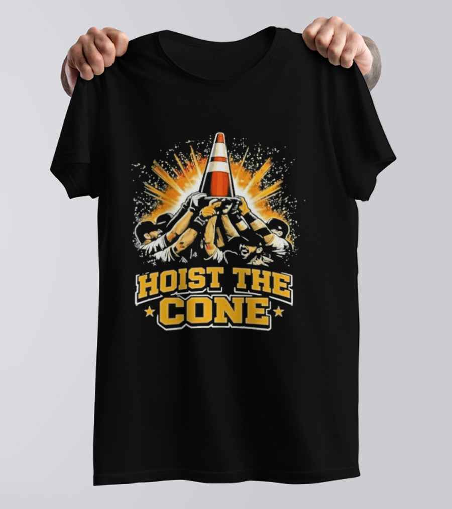 Pittsburgh Pirates MLB Baseball Hoist The Cone Rally 2026 T-Shirt