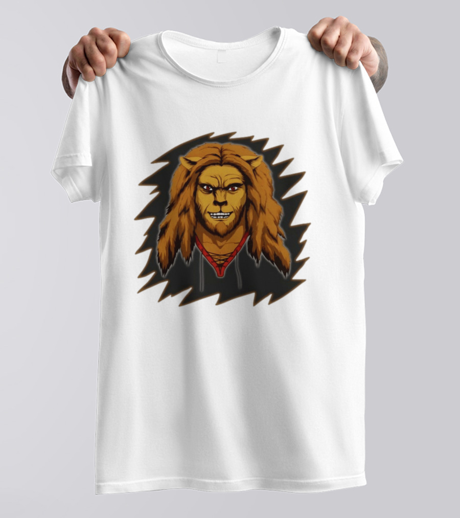 Beast Craft Garrett The Garbage Werewolf Lion Hybrid T-Shirt