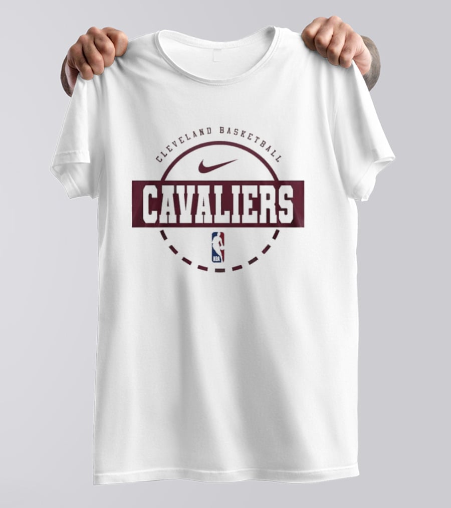 Cleveland Cavaliers Snoopy Plays Basketball Forever Not Just When We Win NBA Nike Cavaliers T-Shirt