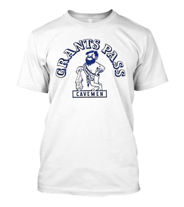 Grants Pass Cavemen Vintage Sports T-Shirt