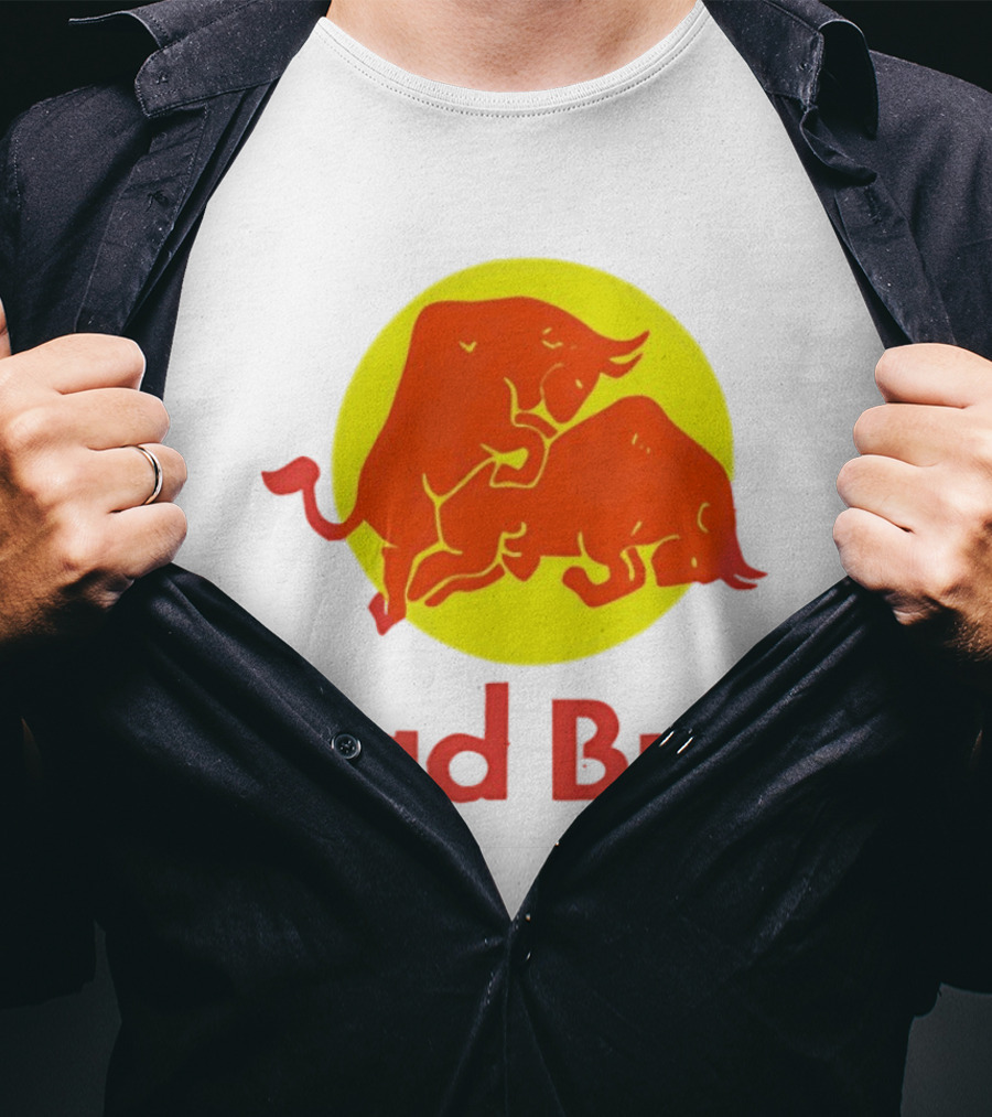 Bad Bull Red Bull Parody Bulls T-Shirt