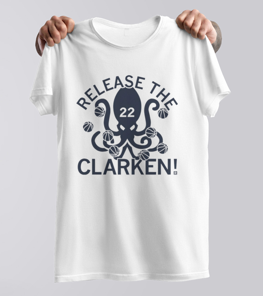 Release The Clarken 22 Basketball Octopus T-Shirt