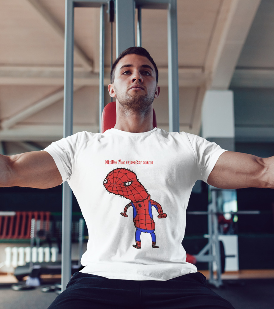 Hello I'm Spoderman Spiderman T-Shirt