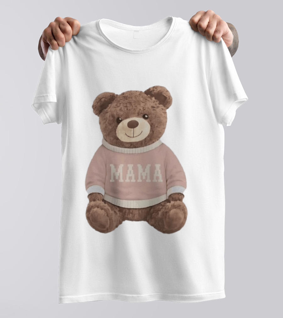 Mama Bear Stuffie Mother's Day 2026 Gift For Moms T-Shirt