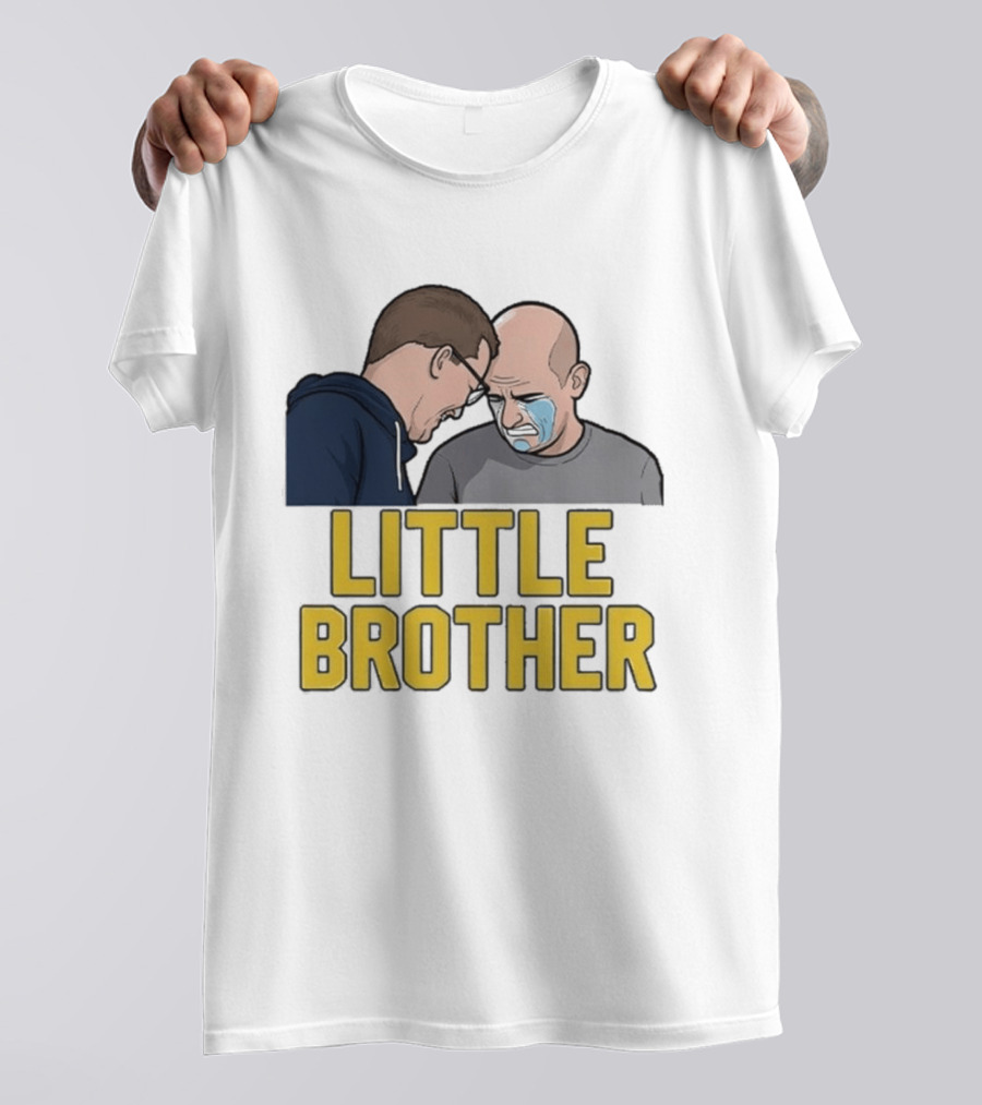 Michigan Wolverines Uconn Huskies Little Brother Crying Dusty May Dan Hurley T-Shirt