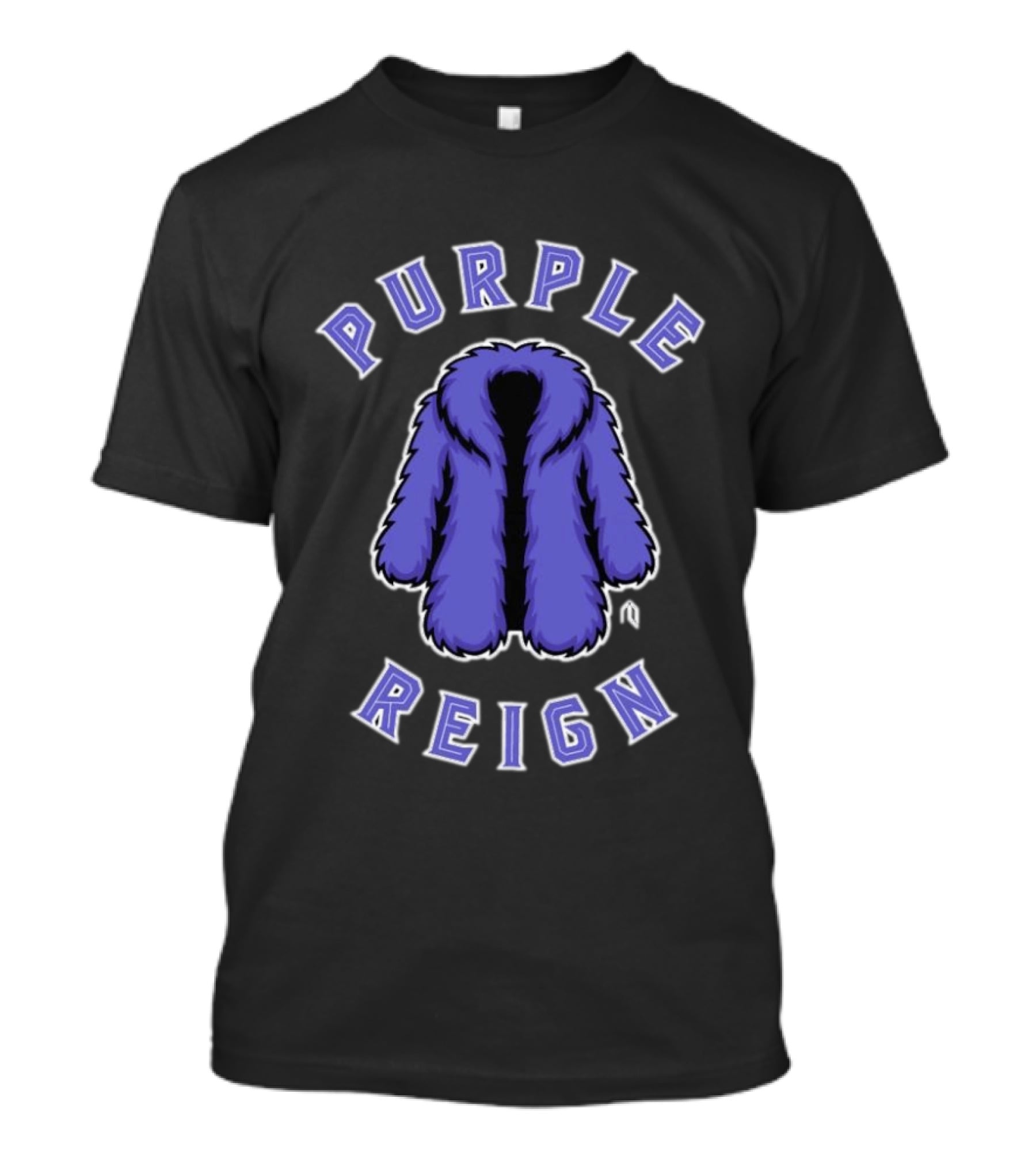 Purple Reign Colorado Rockies Fur Coat T-Shirt