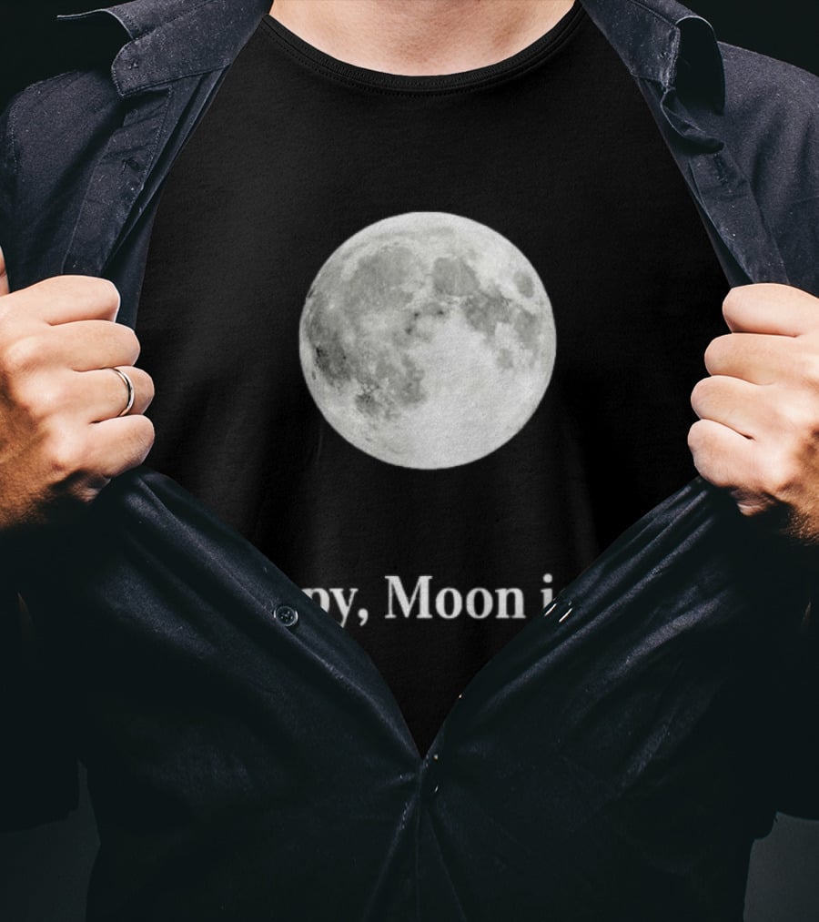 Copy Moon Joy Full Moon Imagery Exploration T-Shirt