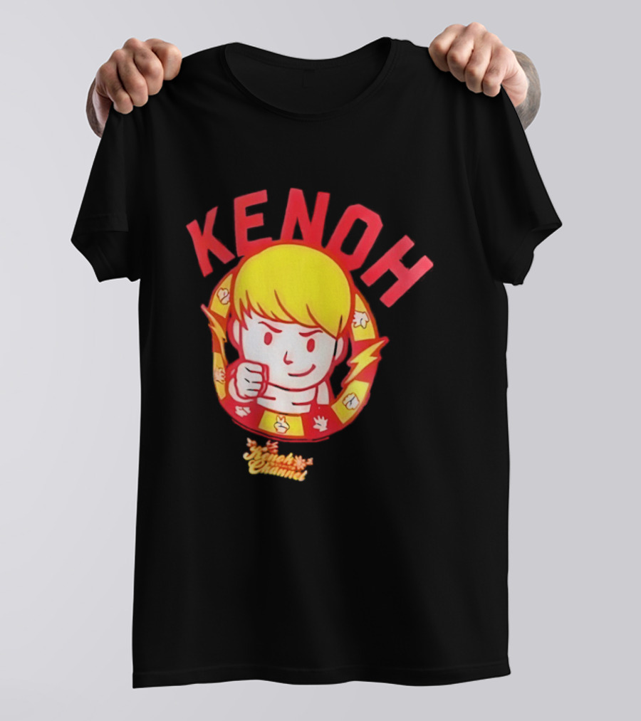 KENOH Chibi Boxer Punch Channel T-Shirt