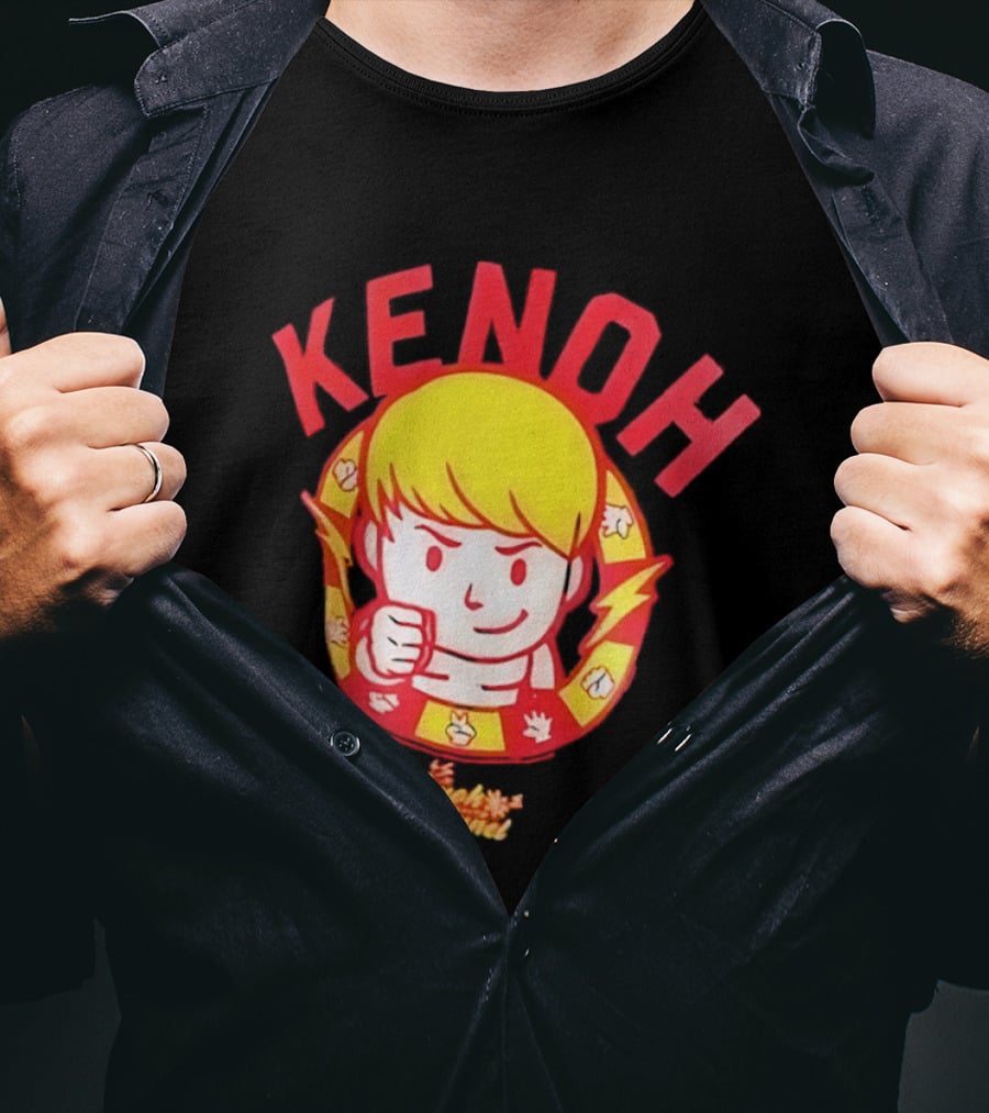 KENOH Chibi Boxer Punch Channel T-Shirt
