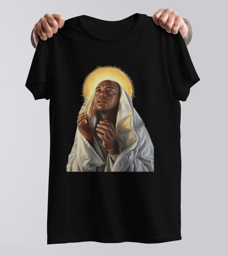 Saint Tiger Woods Shot Halo T-Shirt