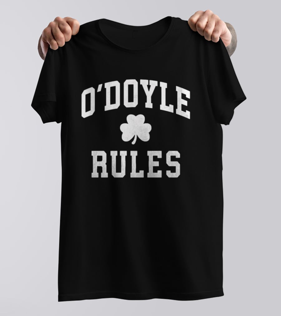 O'Doyle Rules Shamrock St Patrick's Day T-Shirt