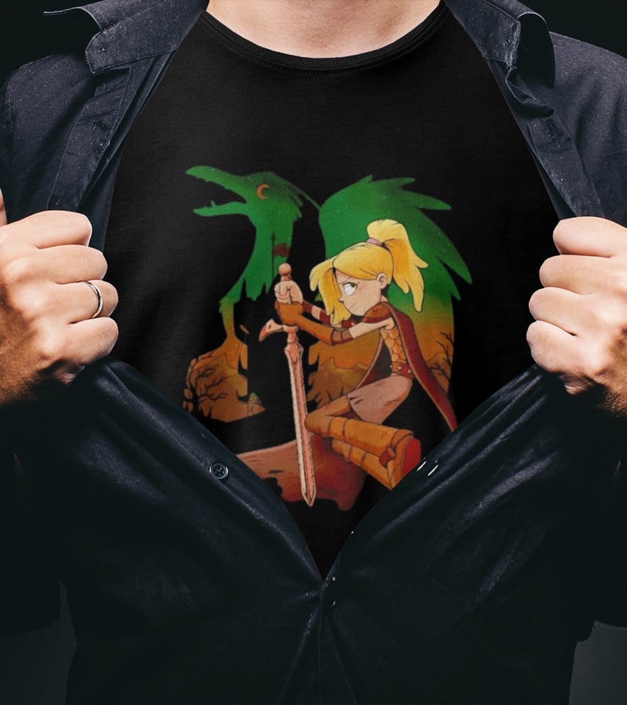 Sasha Waybright Amphibia Sword And Warrior T-Shirt