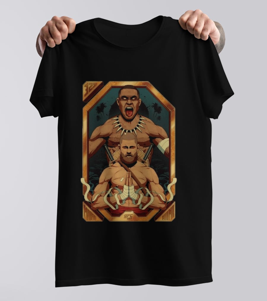 UFC 327 Miami Prochazka Vs Ulberg Artist Series 2026 Vintage Fight T-Shirt