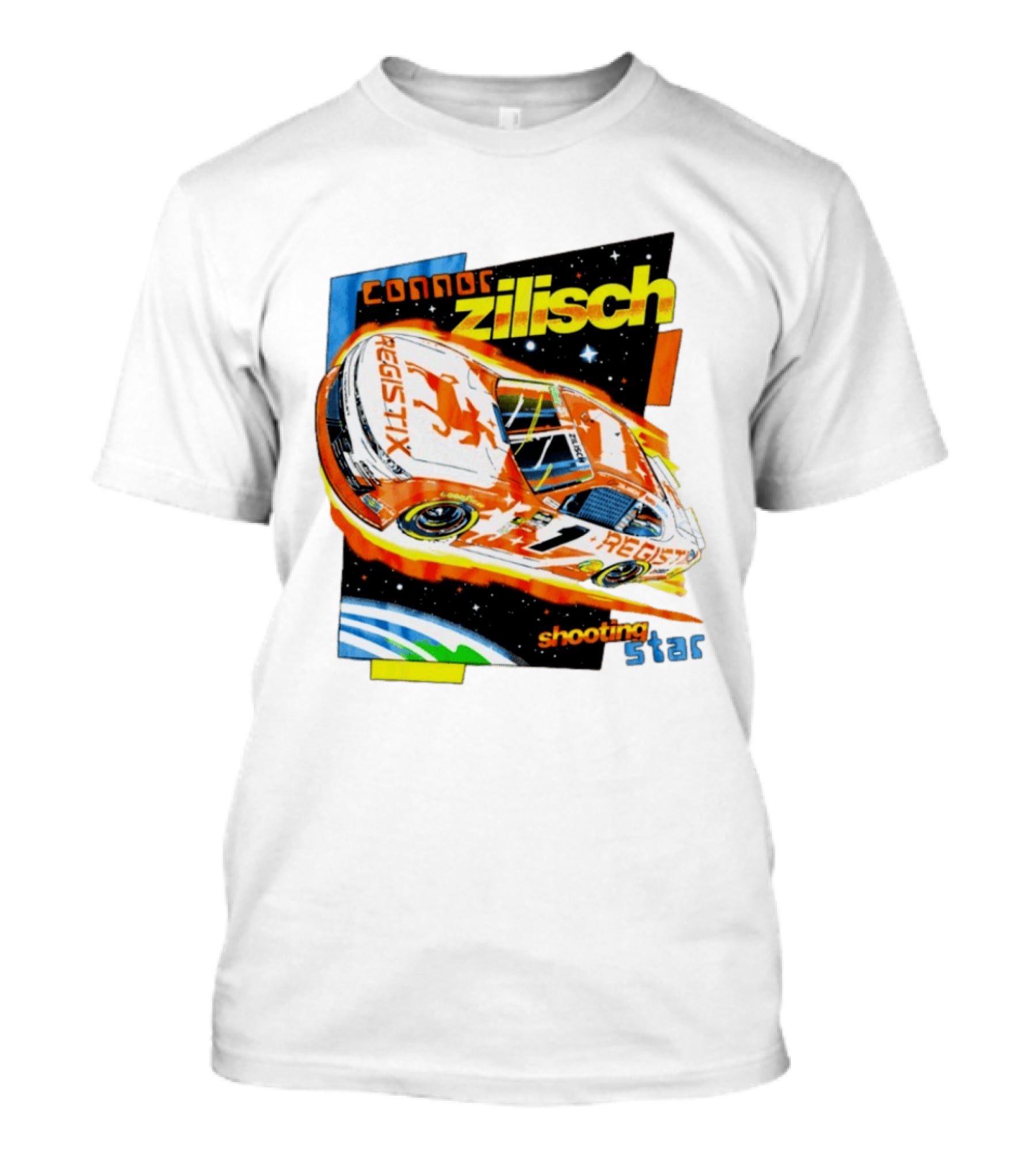 Connor Zilisch Registix Racing Shooting Star NASCAR T-Shirt
