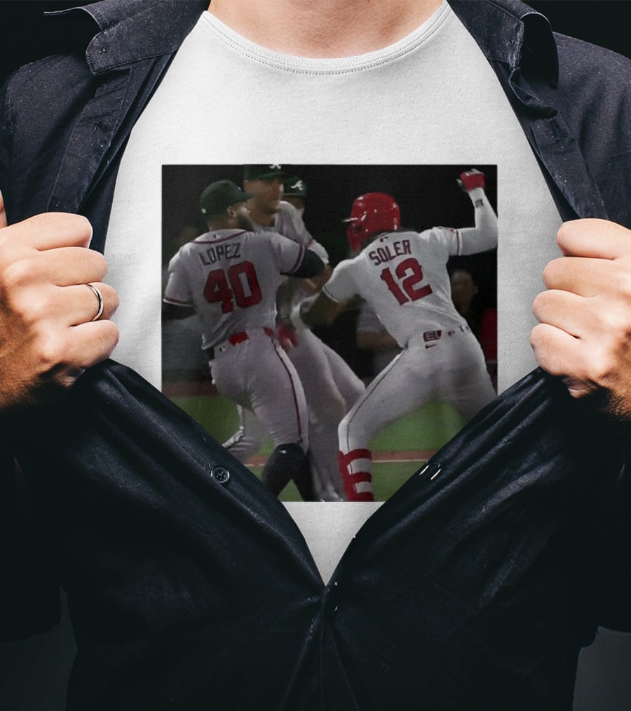 Jorge Soler 12 And Reynaldo Lopez 40 Baseball Duel T-Shirt