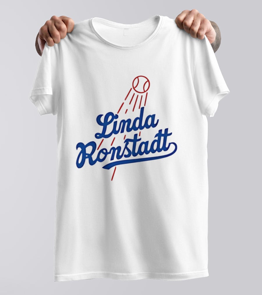 Linda Ronstadt Baseball Tribute Los Angeles T-Shirt
