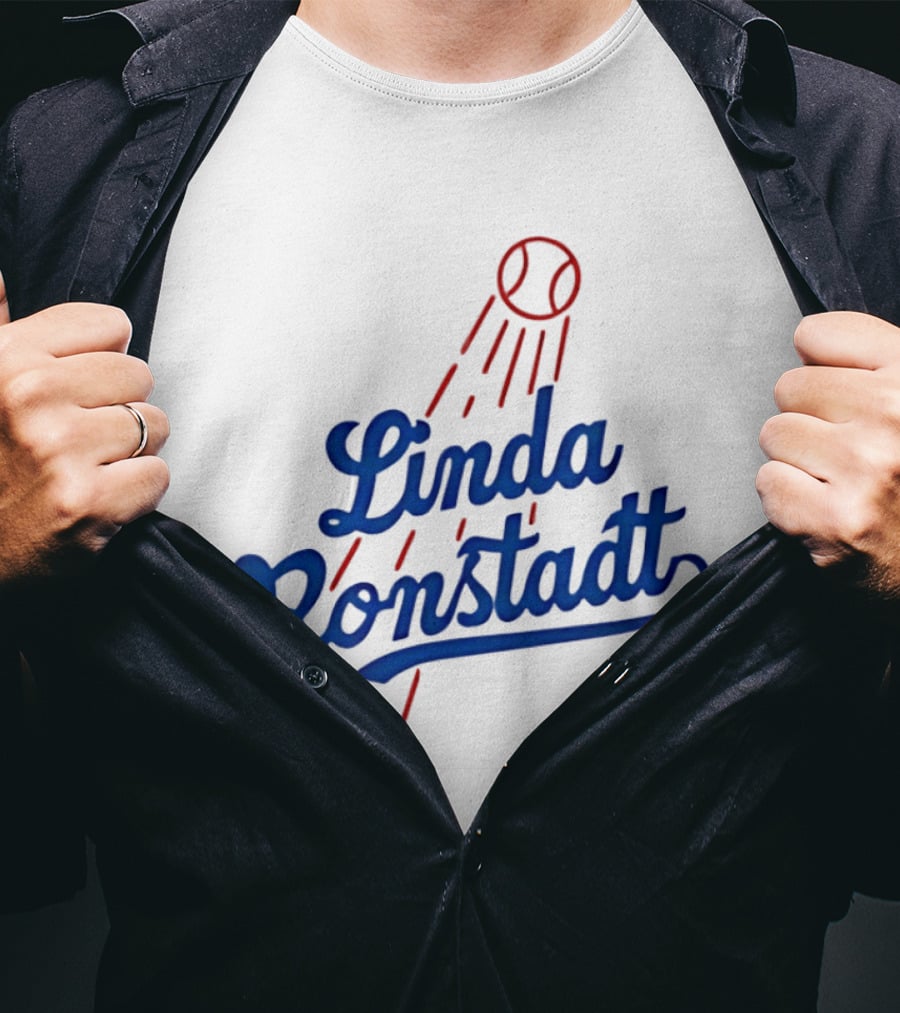 Linda Ronstadt Baseball Tribute Los Angeles T-Shirt