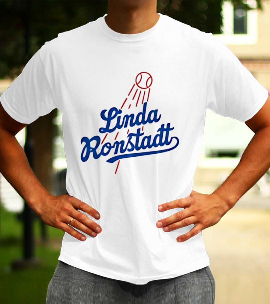 Linda Ronstadt Baseball Tribute Los Angeles T-Shirt