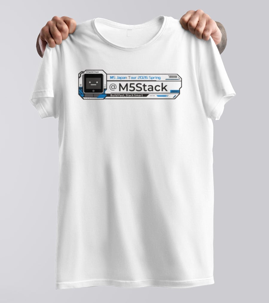 M5 Japan Tour 2026 Spring M5Stack Tech T-Shirt