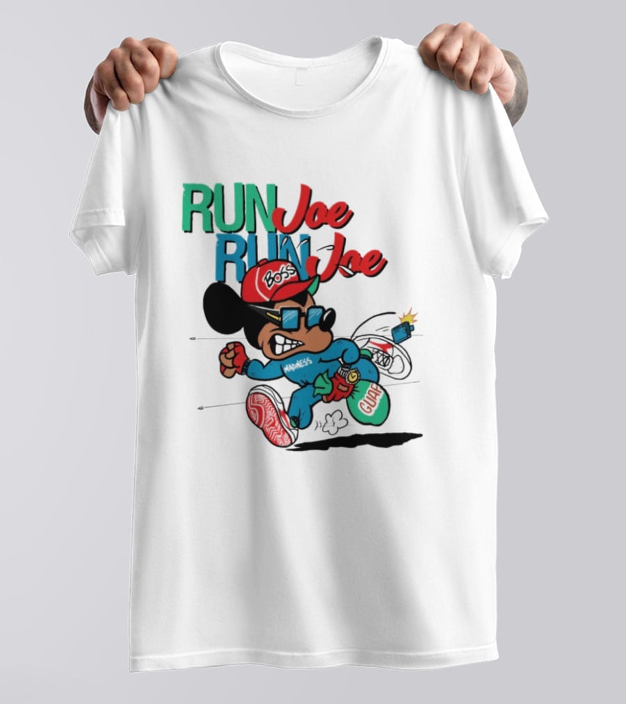 RUN Joe RUN Joe BOBB Guap Streetwear T-Shirt