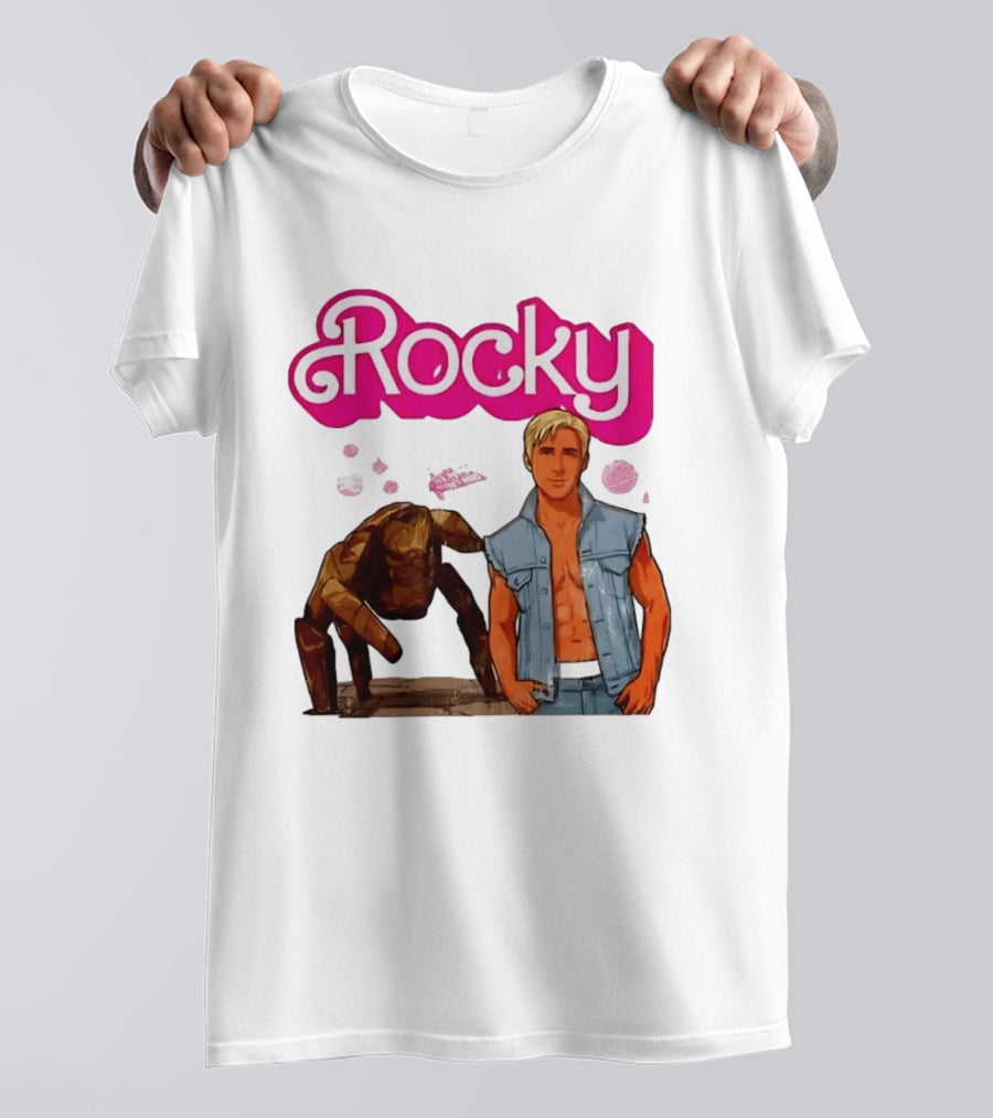 Rocky Project Hail Mary Barbie Mashup Ken Fashion T-Shirt