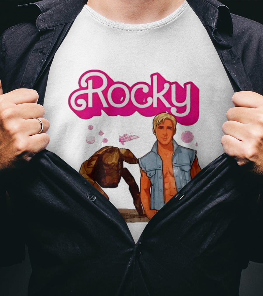 Rocky Project Hail Mary Barbie Mashup Ken Fashion T-Shirt