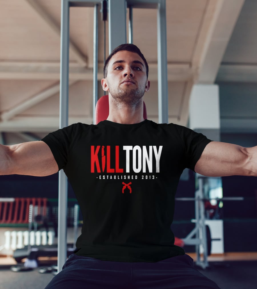 Kill Tony Established 2013 Knife Microphone T-Shirt