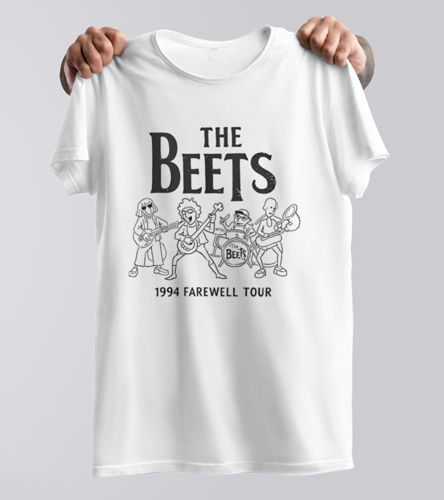 The Beets 1994 Farewell Tour Doug Cartoon Band Reunion T-Shirt