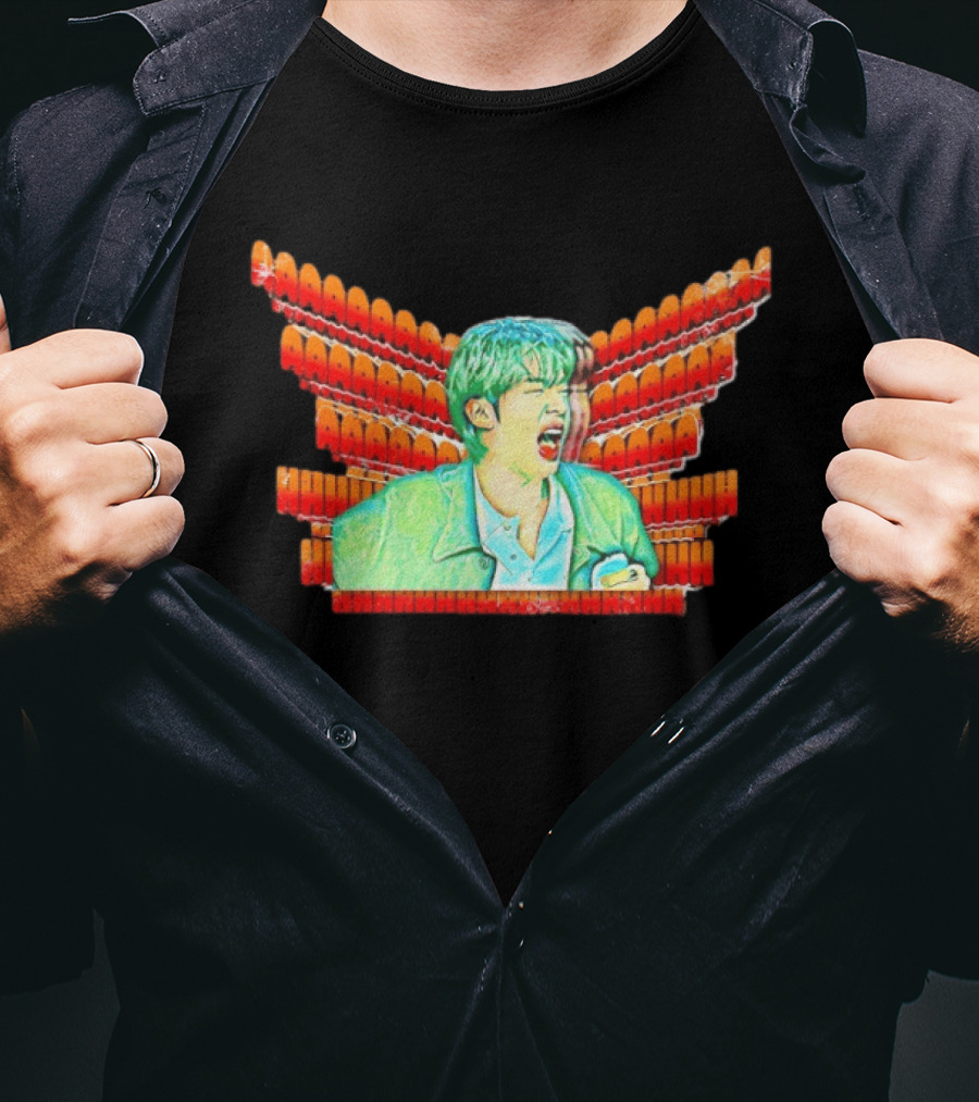 AAAHHH Come On Wing Hot Ones Jin BTS 2.0 Arirang T-Shirt
