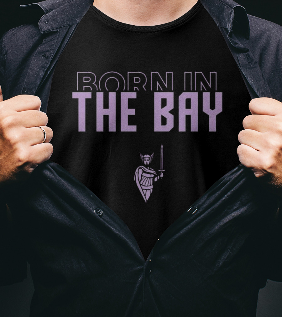 Golden State Valkyries Born In The Bay Warrior Spirit T-Shirt