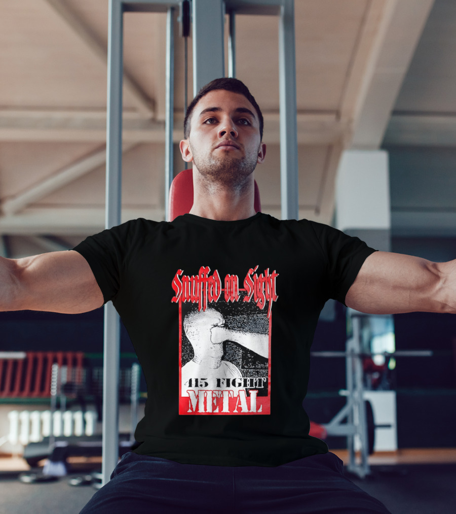 Snuffed On Sight 415 Fight Metal Face Punch T-Shirt