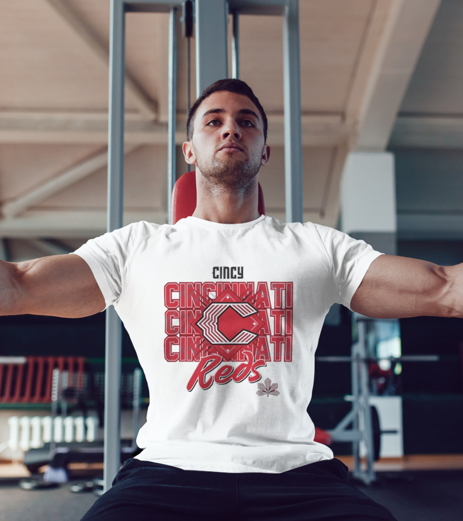 Cincinnati Reds Cincy 2026 City Connect Modern Layered T-Shirt