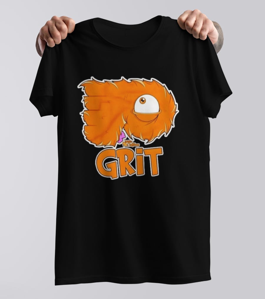 Gritty Philadelphia Flyers Hockey NHL 2026 Orange Grit T-Shirt