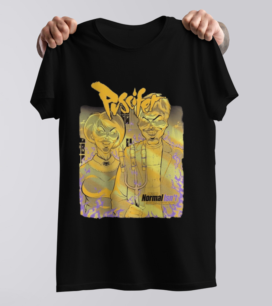 Puscifer The Normal Isn't Tour 2026 Louisville Palace April 21 Visions Of American Gothic T-Shirt
