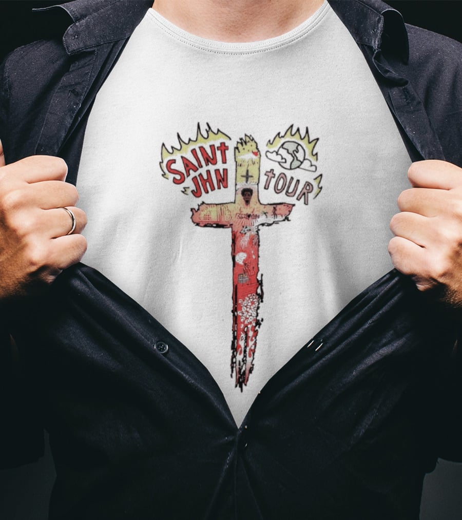 Christian Sex Club Saint Jhn Tour U Mean The World To Me Brooklyn T-Shirt