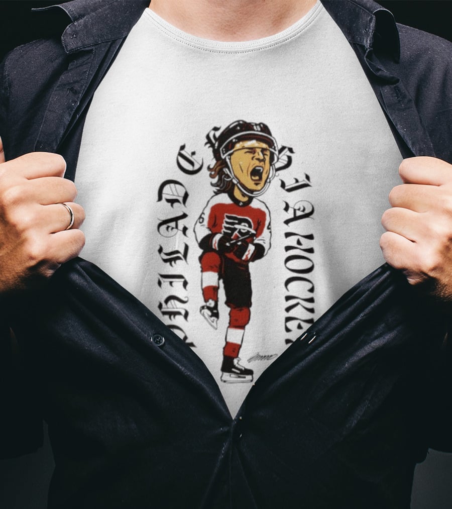 Philadelphia Hockey 46 Trevor Zegras 2025 2026 NHL T-Shirt