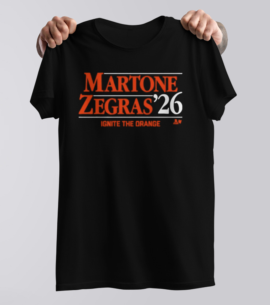 Martone Zegras '26 Make The Change Red T-Shirt